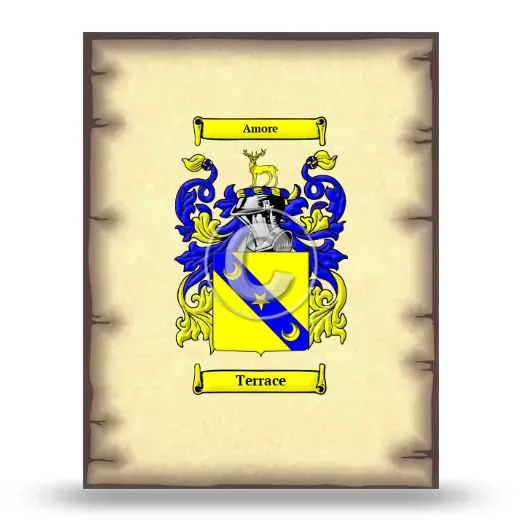 Terrace Coat of Arms Print