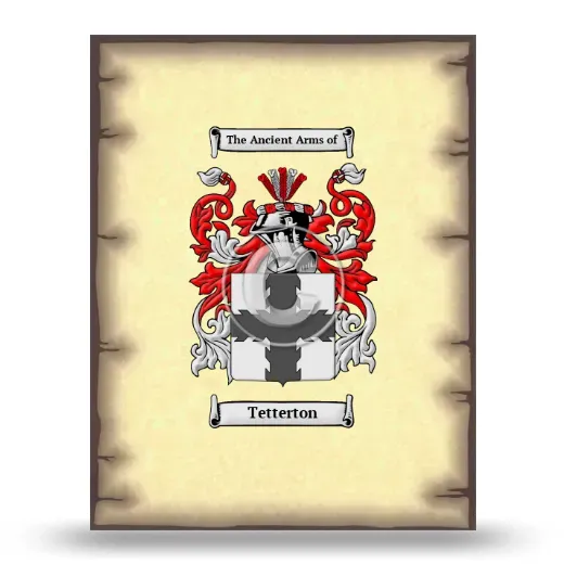 Tetterton Coat of Arms Print