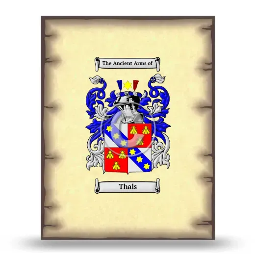 Thals Coat of Arms Print