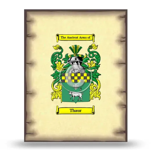 Thaur Coat of Arms Print