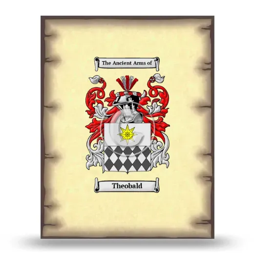 Theobald Coat of Arms Print