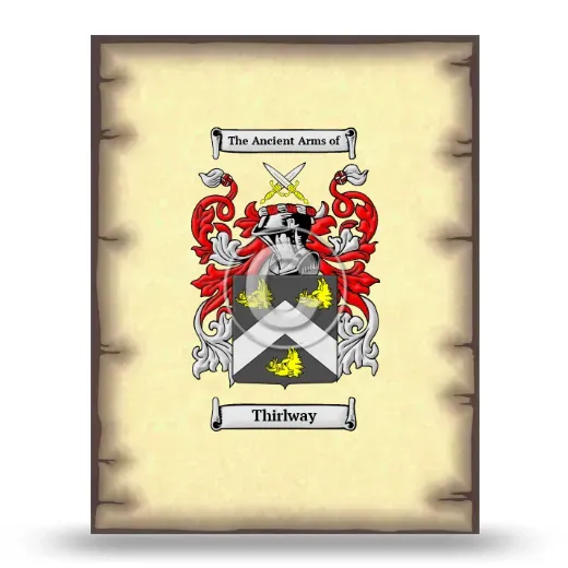 Thirlway Coat of Arms Print