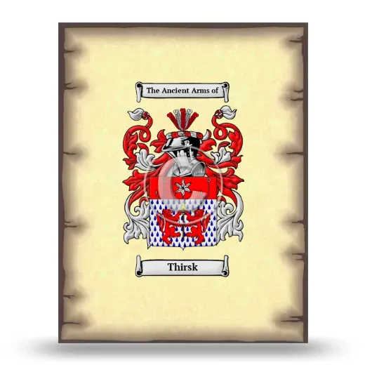 Thirsk Coat of Arms Print