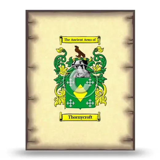 Thornycroft Coat of Arms Print