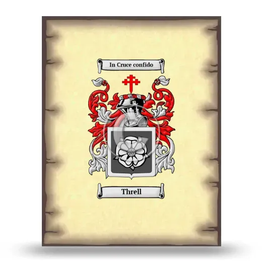Threll Coat of Arms Print
