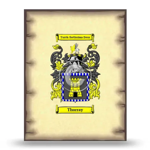 Thurray Coat of Arms Print