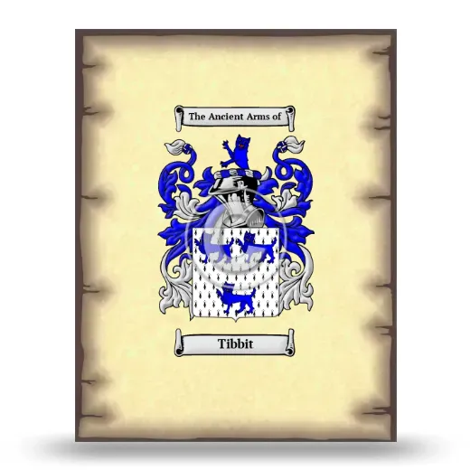 Tibbit Coat of Arms Print