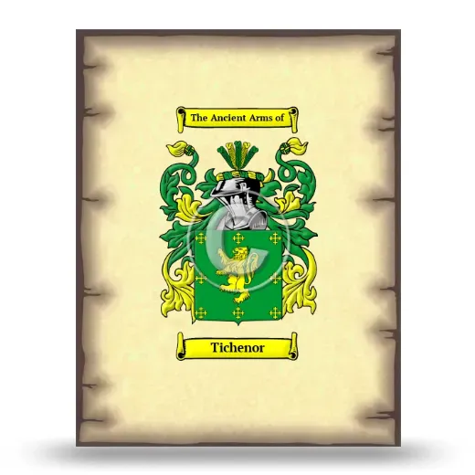 Tichenor Coat of Arms Print