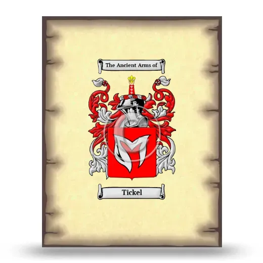 Tickel Coat of Arms Print