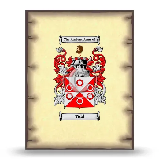 Tidd Coat of Arms Print