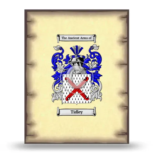 Tidley Coat of Arms Print