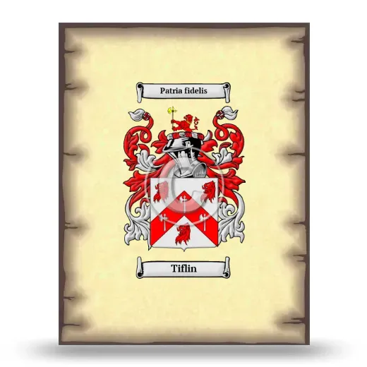 Tiflin Coat of Arms Print