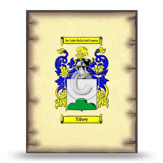 Tilsey Coat of Arms Print