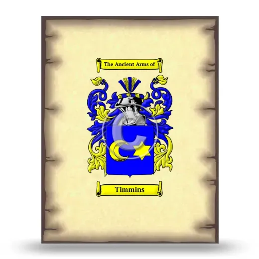 Timmins Coat of Arms Print