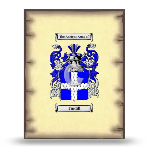 Tindill Coat of Arms Print
