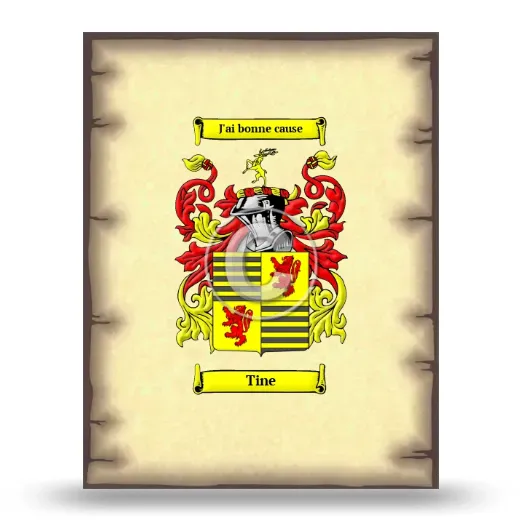 Tine Coat of Arms Print