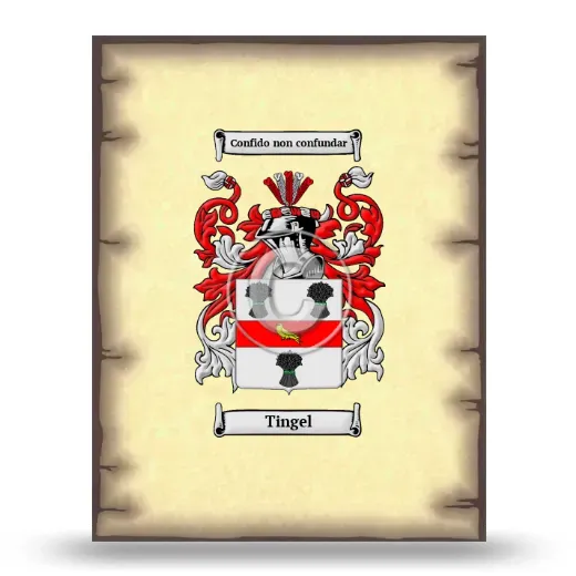 Tingel Coat of Arms Print