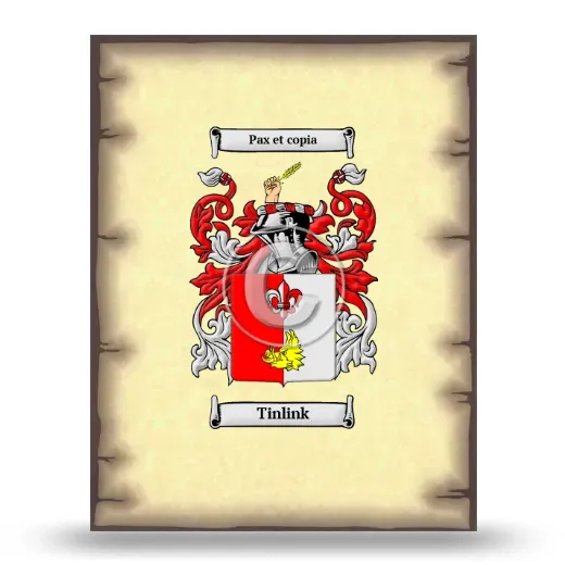 Tinlink Coat of Arms Print