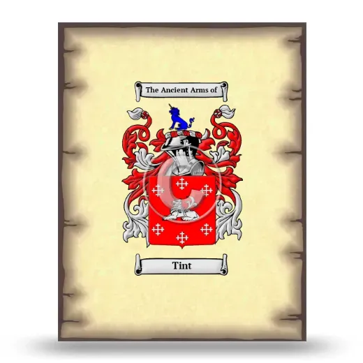 Tint Coat of Arms Print
