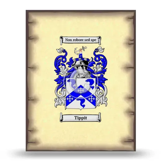 Tippit Coat of Arms Print