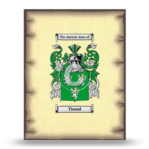 Tisand Coat of Arms Print
