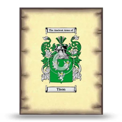 Tison Coat of Arms Print