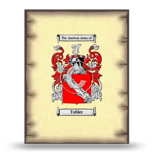 Tobler Coat of Arms Print