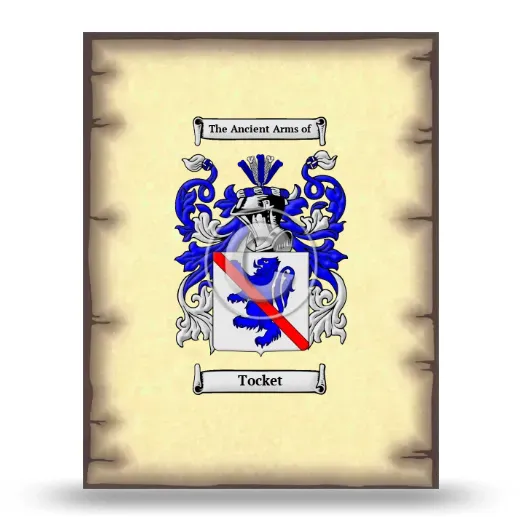 Tocket Coat of Arms Print
