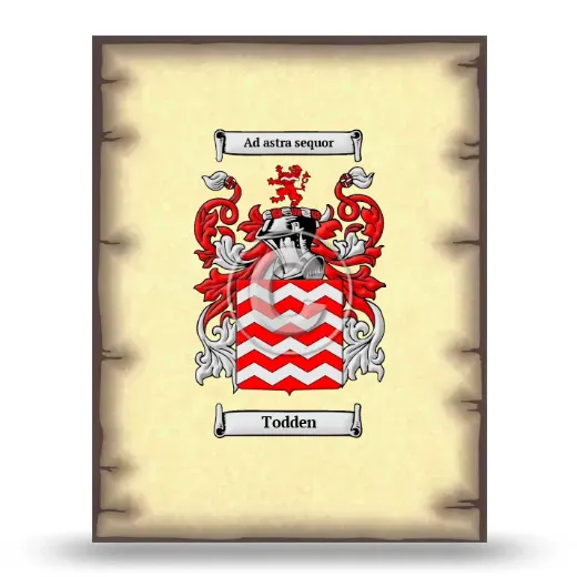 Todden Coat of Arms Print