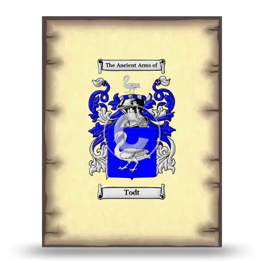Todt Coat of Arms Print