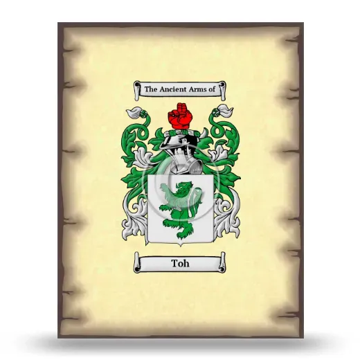 Toh Coat of Arms Print