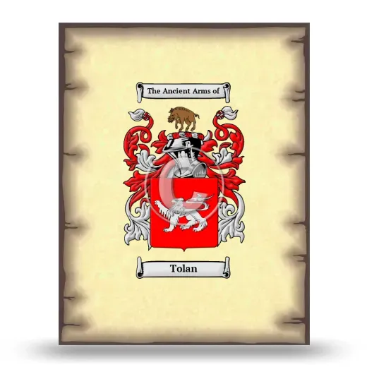 Tolan Coat of Arms Print