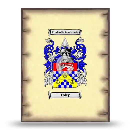Toley Coat of Arms Print