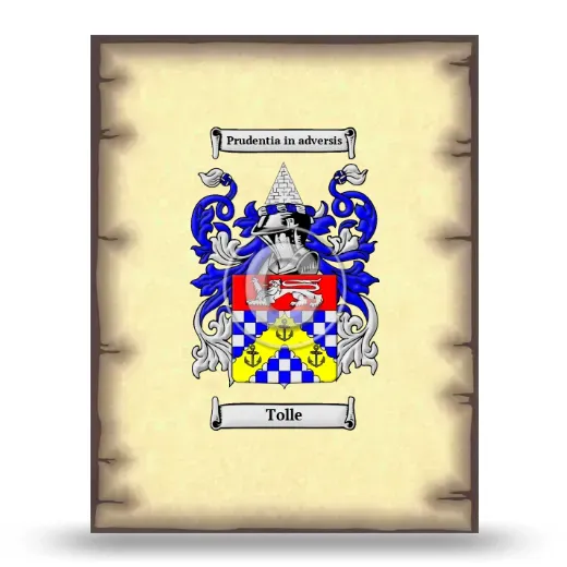 Tolle Coat of Arms Print