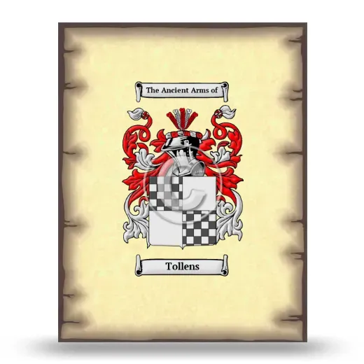 Tollens Coat of Arms Print