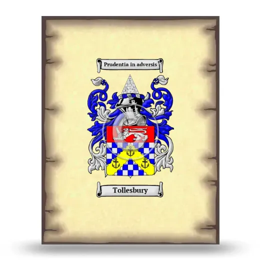 Tollesbury Coat of Arms Print