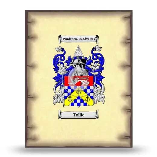 Tollie Coat of Arms Print