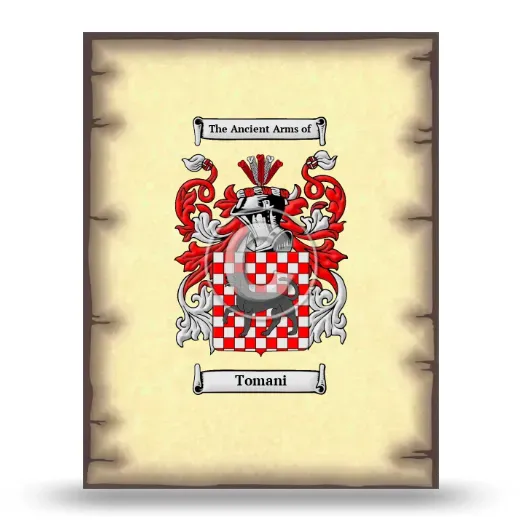 Tomani Coat of Arms Print