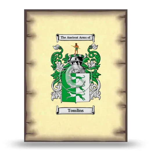 Tomlins Coat of Arms Print