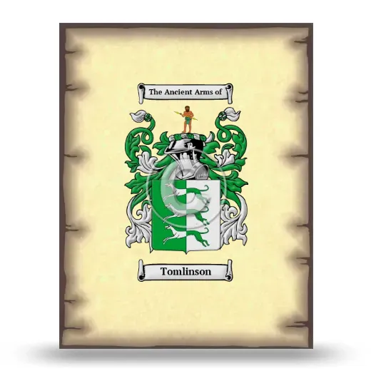 Tomlinson Coat of Arms Print