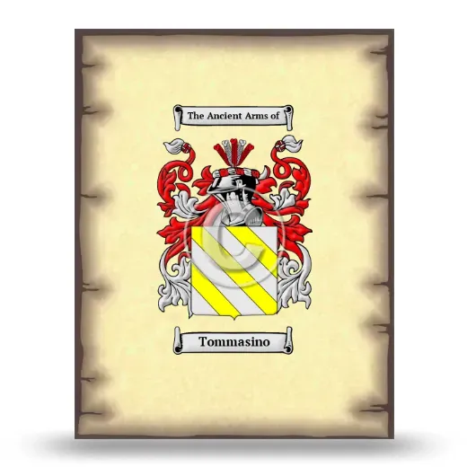 Tommasino Coat of Arms Print