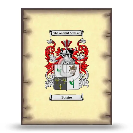 Tonies Coat of Arms Print