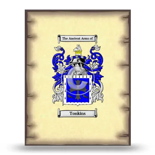 Tonkins Coat of Arms Print