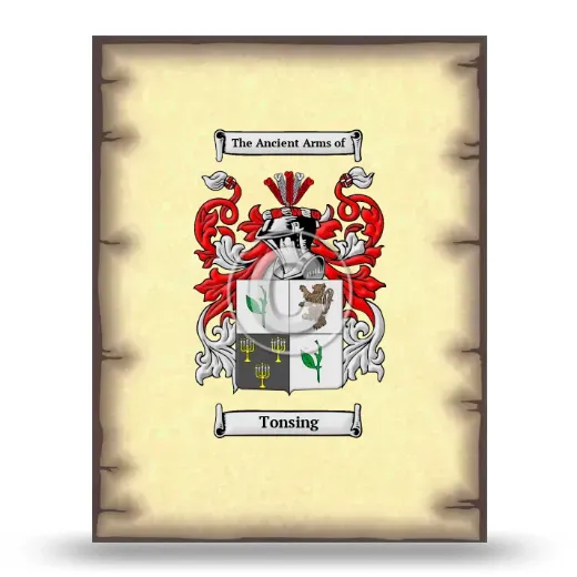 Tonsing Coat of Arms Print
