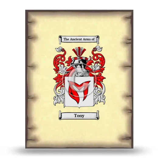 Tony Coat of Arms Print