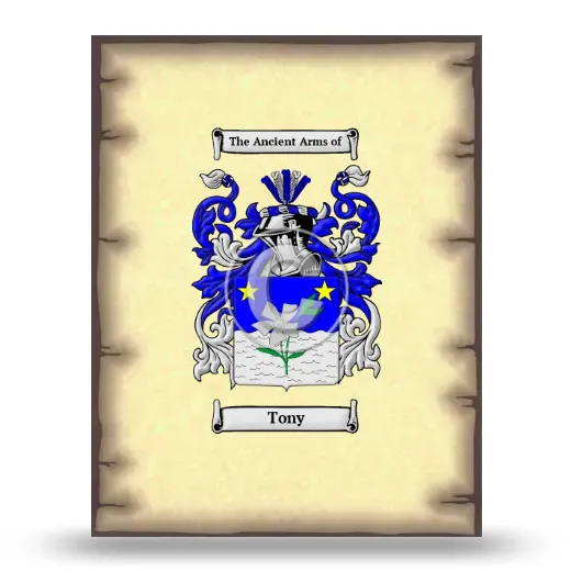 Tony Coat of Arms Print