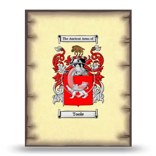 Toole Coat of Arms Print