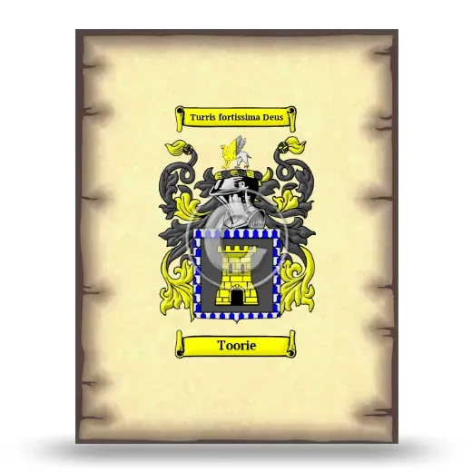 Toorie Coat of Arms Print