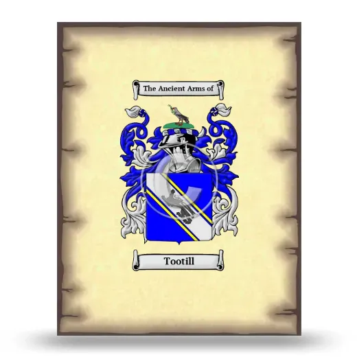 Tootill Coat of Arms Print