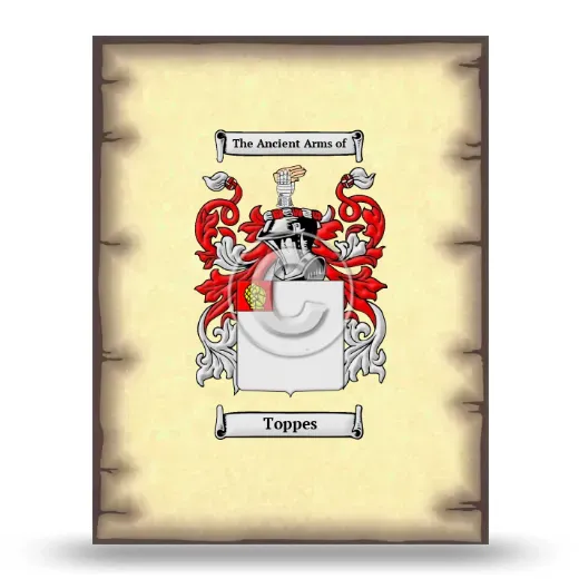 Toppes Coat of Arms Print